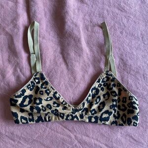 ARQ Susanna Bra in Leopard print, size extra small